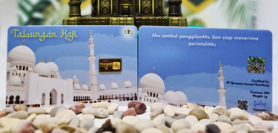 TABUNGAN HAJI 1 Gram Fineness Gold 999